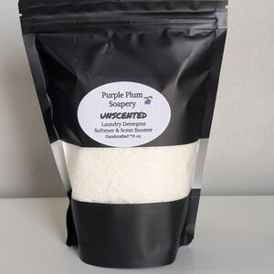 Unscented Purple Plum Soapery Laundry Detergent Softener And Scent Booster
